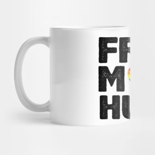 Free Mom Hugs Pride Mug